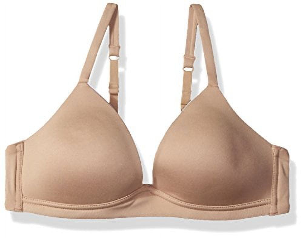 Maidenform 046094539941 Girls Comfort Devotion Wirefree Bra, Nude - Size 36A