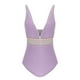 thumbnail image 5 of WILLBEST Traje de Baño de Manga Larga Para Mujer, Traje de Baño Para Mujer, Cuello En V, Monokini, Cintura Elástica, E Ropa de Playa Para Fiesta En La Piscina, Verano, 5 of 5
