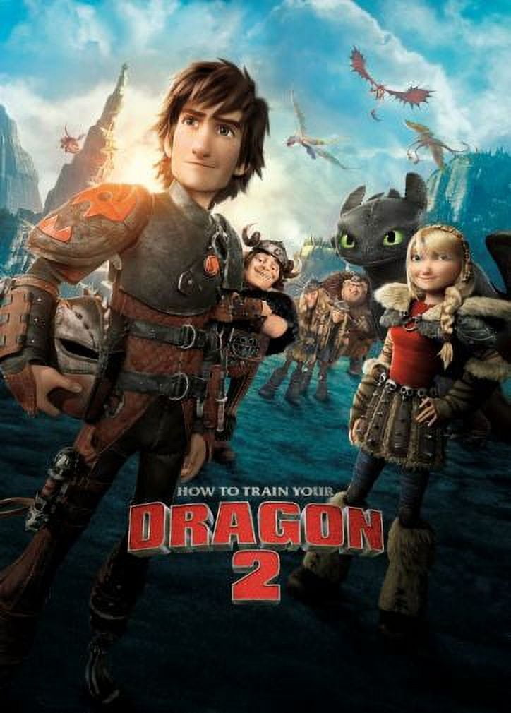 How to Train Your Dragon: Movie Poster Mural - Officially Licensed