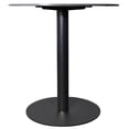 thumbnail image 4 of LeisureMod Vail Round Dining Table 36" Wide with Sintered Stone Top and Powder-Coated Round Steel Black Base Kitchen Table, Seats 2-3 Person for Modern Home,, 4 of 5