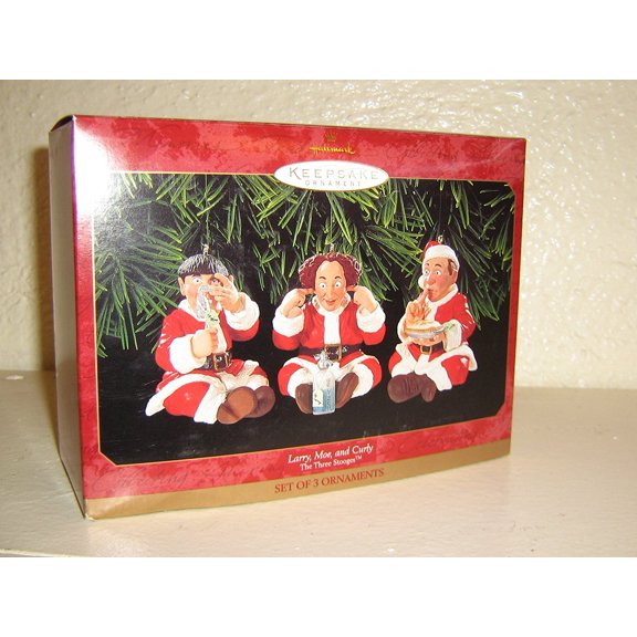 Hallmark Ornament: 1999 Larry, Moe, and Curly | QX6499