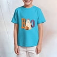 thumbnail image 4 of Xyant Halloween Shirts Toddler Girl Pumpkin Ghost Spooky Halloween T-Shirt Short Sleeve Kids Fun Tops,Size 2-3 Years, 4 of 6