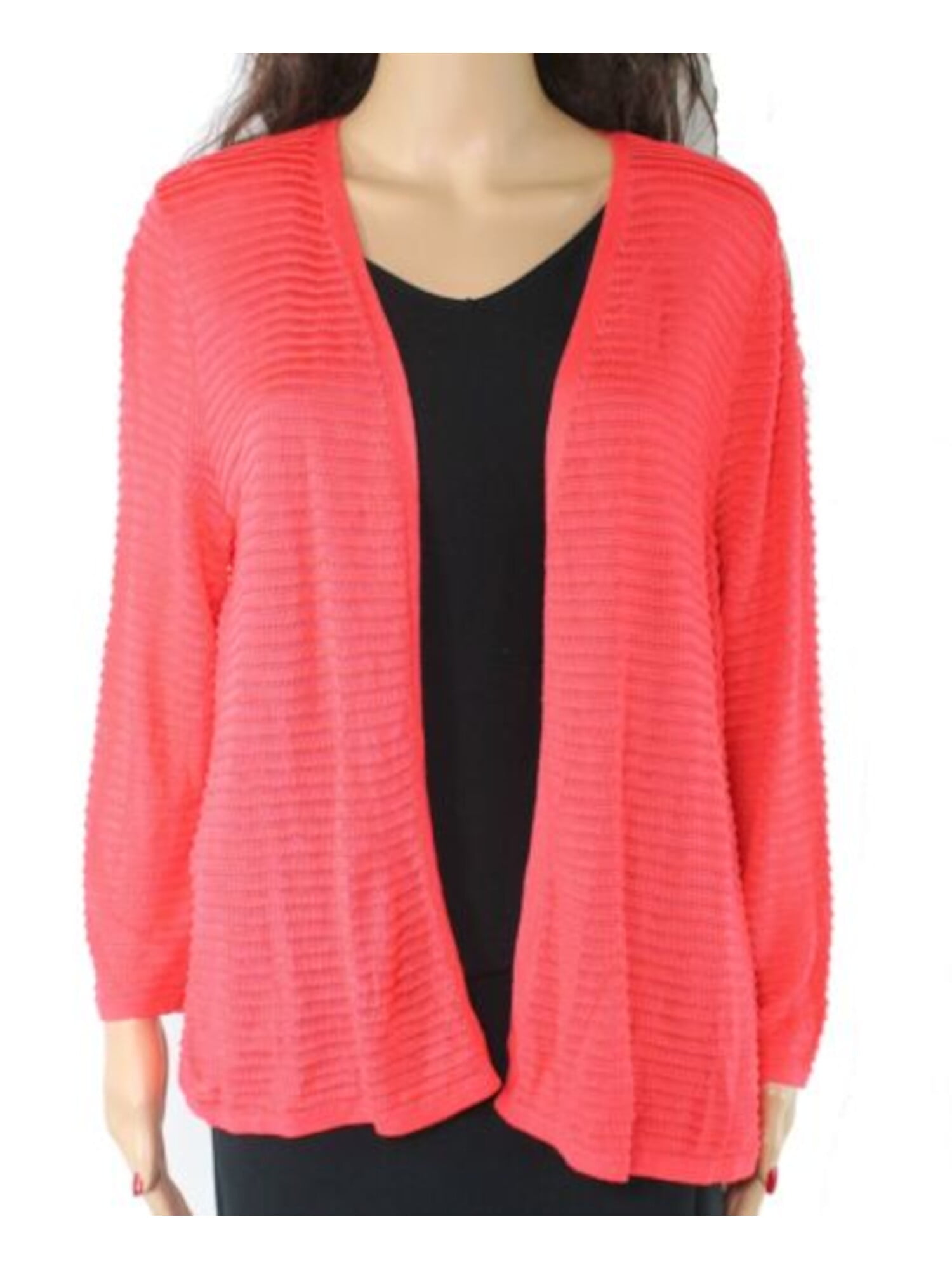coral cardigan womens