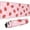 Pink Strawberry, variant on Fluid Pattern XXL Super Thick Waterproof Gaming Mousepad Stitched Edge, NonSlip Base Perfect for Computer Desk Accessories Ideal for Gaming and Office Use (800x400x4mm) Black