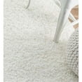 thumbnail image 5 of Nuloom 7'10" Round Machine Made Shag Rug in White, 5 of 5