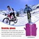 thumbnail image 2 of Cateissary Spandex Guantes Mujeres Mano Lleva Conducir Adornos Protector Solar Púrpura Rojo Type3 NO3, 2 of 6