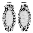 thumbnail image 5 of FKELYI Black Cow Print UTV Seat Cover Waterproof Powersports Seats Covers Anti-Dust Mule Bench Seat Cover Compatible with Mule SX 2017-2023 Interior Decor, 5 of 7