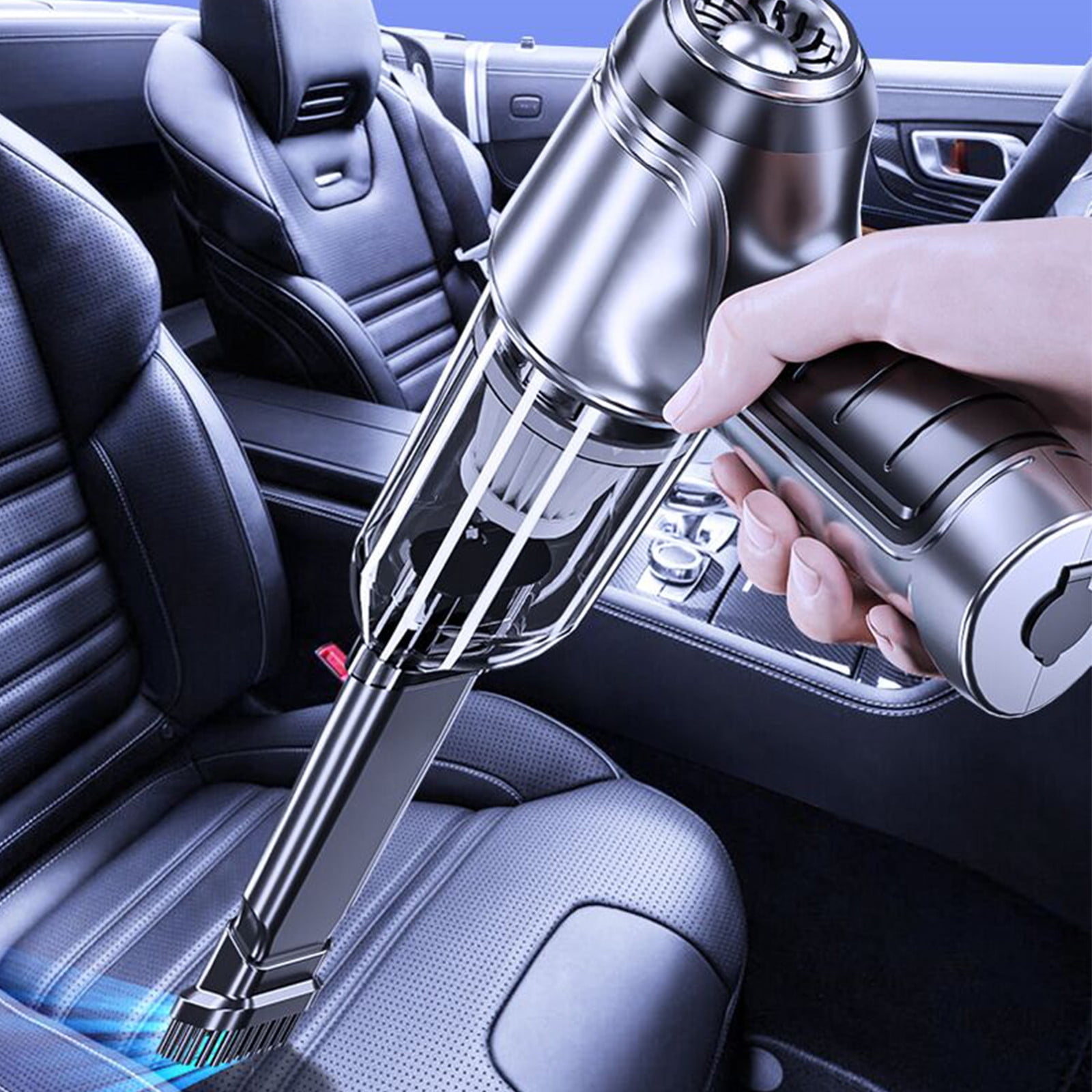 Midsumdr Cordless Vacuum Cleaner Car Vacuum Cleaner Multifunctional Powerful Blowing Home Handheld Vacuum, Ultra Light, 9000Pa Suction Power, USB Charging, Small Vacuum Cleaner Carpet Cleaner Machine