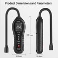 thumbnail image 2 of NOYAFA NF-604 Halogen Gas Detector Air Conditioning Fluorine Leak Detector Automotive Refrigerant Snow Species Leak Detection Freon Halogen Instrument, 2 of 4