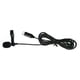 thumbnail image 2 of Mini Lavalier Microphone for Phone Recording with Clip Black Wired Mic, 2 of 5