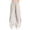 Beige*, variant on OSOLU Girls Pants Solid Color Comfortable Drawstring Elastic Waist Multi Cargo Pockets Wide Leg Trousers Kids Daily Wear Beige
