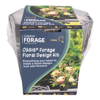OASIS® Forage Floral Foraging Foam, Brown, 3 pack - Walmart.com
