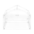 thumbnail image 5 of Acrylic 68×40×54cm Kennel Fully Transparent Indoor Pet Cage Small Dog Cat Nest Cage, 5 of 8