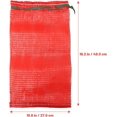 thumbnail image 3 of UPKOCH 25 Pack Mesh Onion Bags, 20" x 10.61" Reusable Produce Drawstring Storage Bags, Breathable Vegetable Storage for Onions, Potatoes, Citrus, Crawfish, 3 of 8