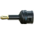 thumbnail image 2 of SatelliteSale Adaptateur Optique Numérique SPDIF Toslink vers Mini Toslink Female vers Mâle en PVC Noir, 2 of 5