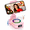 Pink, variant on Wireless Bluetooth 5.4 speaker, 4-in-1 Cell Phone Stand with Bluetooth Speaker, RGB Lights Non-Slip Base 3000mAh Battery, Compatible with Iphone/Android/Ipad, Gifts for Men Women