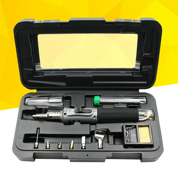 HEATSHAKING Soldering Iron Kit 1Set for Jewelry Making ESD Safe Gas Powered Gray