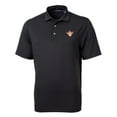 thumbnail image 2 of Men's Cutter & Buck  Black Texas Longhorns Vault DryTec Virtue Eco Pique Recycled Polo, 2 of 3