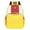 Yellow, variant on Solid Color Casual Backpack for Ages 3rd 4th 5th 6th Middle Elementary Daypack for Outings Playground Park Everyday