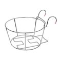 thumbnail image 1 of Estante colgante para plantas Billuyoard Soporte para maceta bandeja de soporte inoxidable para barandilla valla para exteriores Jardín y Patio, 1 of 1