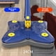 thumbnail image 4 of Trapeador Trapeador de limpieza 360 giratorio Squeeze Floor Cloth para esquina de puerta automática (B) Sywqhk Libre de BPA, 4 of 7