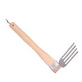 thumbnail image 3 of Garden Hoe Hand Tiller Rake Gardening Weeding Cultivator Farming Tool for Flower Planting, 3 of 10