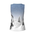 thumbnail image 5 of Lsque Snowman And Christmas Tree Printed Workout Tank Tops for Women, Athletic Sports Tank Tops, Compression Sleeveless Dry Fit Shirts,Sleeveless Yoga Shirt-X-Large, 5 of 9