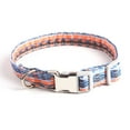 thumbnail image 1 of Collar de perro con nudo de algodón para niña, correa de collar de perro con cierre de metal de seguridad, collar de perro ajustable, 1 of 5