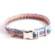 thumbnail image 1 of Collar de perro con nudo de algodón, correa para perro para niña, cierre de metal de seguridad, collar ajustable para perro, 1 of 5