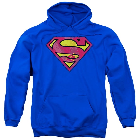 Superman - Action Shield - Pull-Over Hoodie - XX-Large