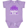 thumbnail image 3 of Inktastic Together, We Fight Alzheimers Awareness Boys or Girls Baby Bodysuit, 3 of 5
