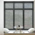thumbnail image 3 of Frosted Window Privacy Film - Non Adhesive Static Cling Glass Stickers Sun UV Blocking Heat Control Door Covering Decals for Home Office, 3 of 7