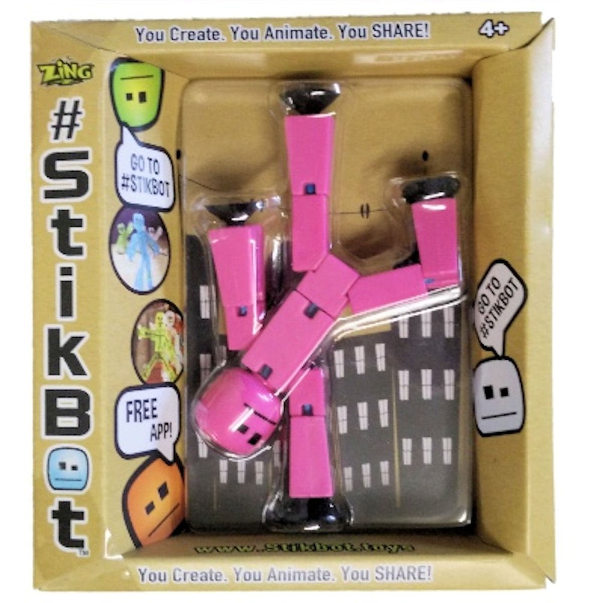pink stikbot