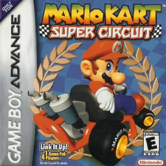 Restored Mario Kart Super Circuit (Nintendo Game Boy Advance, 2001) (Refurbished)