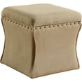 thumbnail image 1 of HomePop Pouf de Rangement Carré Rembourré avec Dessus Amovible, Suzani, 1 of 5