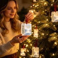 thumbnail image 4 of 2D Christmas Scenery Cash Gift Decorations, Clear Acrylic Xmas Money Holders Hanging Ornament for Christmas Tree 1Pc, 4 of 8