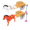 thumbnail image 1 of EeaseCA 2 Pcs Funny Rotating Horses Toy Plastic Electric Carriage Shape Toy Kids Toy, 1 of 7