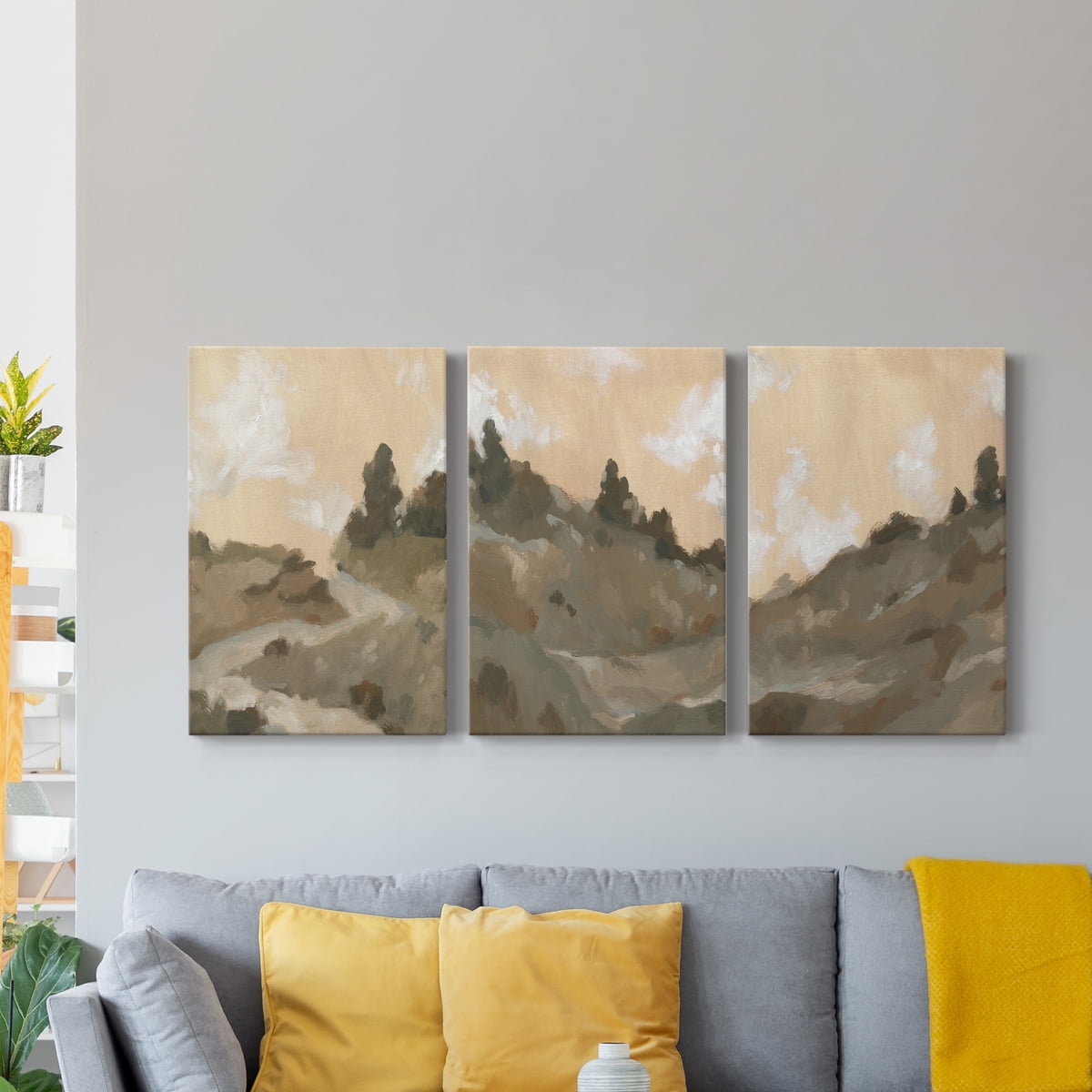 Hillside Walking Path I Premium Gallery Wrapped Canvas - Ready to Hang - 8 x 12 Each