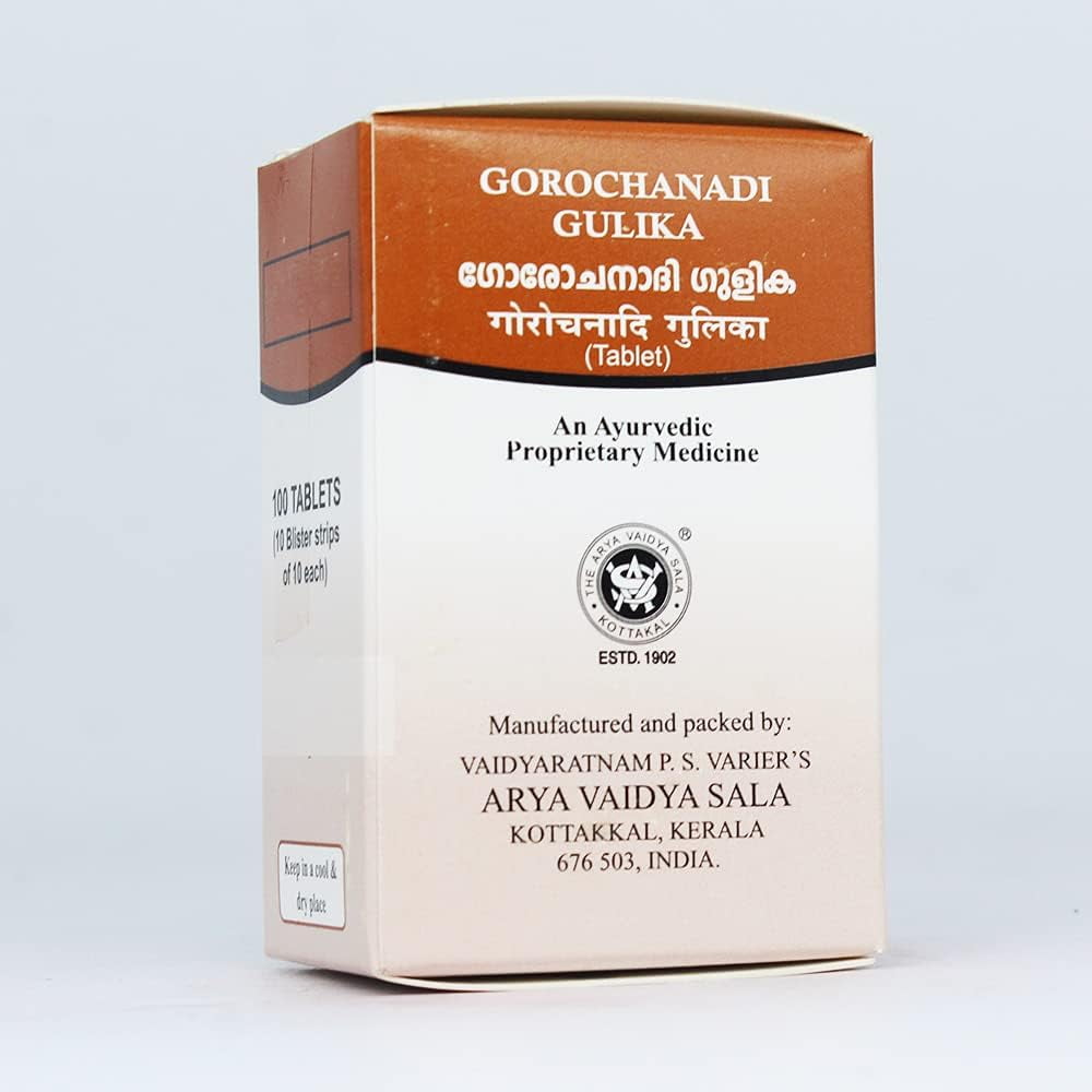 Kottakkal Ayurveda Gorochandi Gulika 100 Tablets