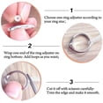 thumbnail image 3 of Ring Size Adjuster, Ring Guard Clear Ring Sizer, Perfect for Loose Rings, 4 Sizes Fit for Any Rings, Pack of 12 (3.5mm/4mm/5mm), 3 of 7
