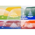 thumbnail image 2 of Schillinger, Joseph 18x13 White Modern Wood Framed Museum Art Print Titled - Trees, 2 of 4