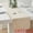 Beige, variant on Washable Polyester Kitchen Runner for Dining Table Decoration Pink 13" x 60.2"