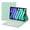 Green, variant on Touch Keyboard Case for iPad Mini 7 (A17 Pro)/Mini 6th Generation Case 8.3 inch (2024/2021) with Pencil Holder - Magnetically Detachable Touch Bluetooth Keyboard