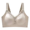 thumbnail image 4 of Afdoent Bras for Women Wireless No Underwire Bra for V Neck Lace Supportive Seamless Comfortable Tshirt Bra, 4 of 5