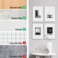thumbnail image 5 of Ganchos de cuadros de 75 libras con clavos de cobre, piezas colgantes adecuadas para la decoración de la casa, como relojes y espejos, soluciones de decoración sólidas y confiables (10 piezas), 5 of 5