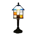 thumbnail image 2 of Modern Glass Bedside Table Lamp, Soft Warm Light, Adjustable Brightness, Compact 36x20x15 cm, Nightstand or Living Room Decor, 2 of 5