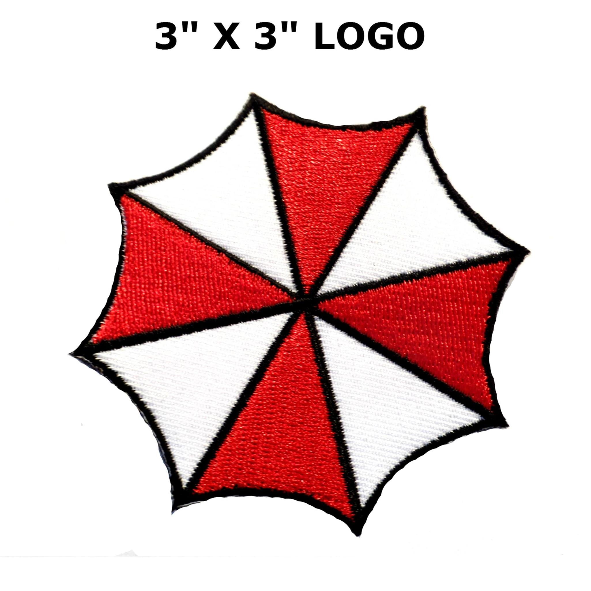 Superheroes Umbrella Corporation 3" Embroidered Iron/Sewon Applique