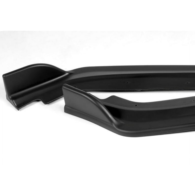 3-Piece Front Bumper Lip For Infiniti Q60 2017-2022 - JDM RS Style Matte Black Splitter