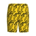 thumbnail image 2 of Lsque yellow Corn Mens Sleep Pajama Shorts,Short Pajama Pants, Cotton Ultra-Soft Knit-Small, 2 of 9