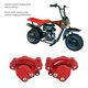 thumbnail image 4 of Conjunto de pinza de freno de disco delantero trasero pinza de cilindro de freno resistente al desgaste Control sensible de respuesta rápida para moto de bolsillo ANGGREK Otros, 4 of 8